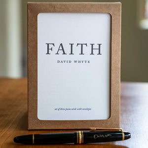 New POEM CARDS - Faith